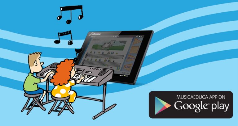 App – Musicaeduca. Los primeros estudios musicales despertando entusiasmo y motivación.