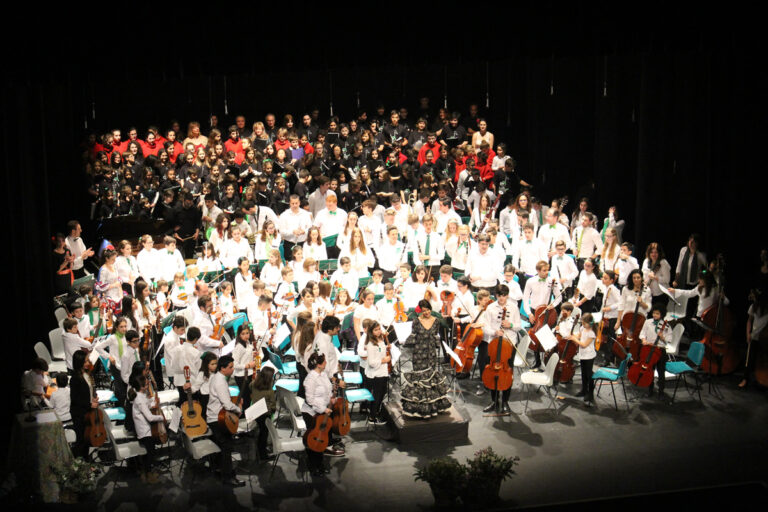 El 12 de Marzo se clausuró en Jaén el III ENCUENTRO NACIONAL MUSICAEDUCA con la actuación de cerca de 400 alumnos